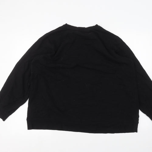 Primark Womens Black   Pullover Jumper Size L