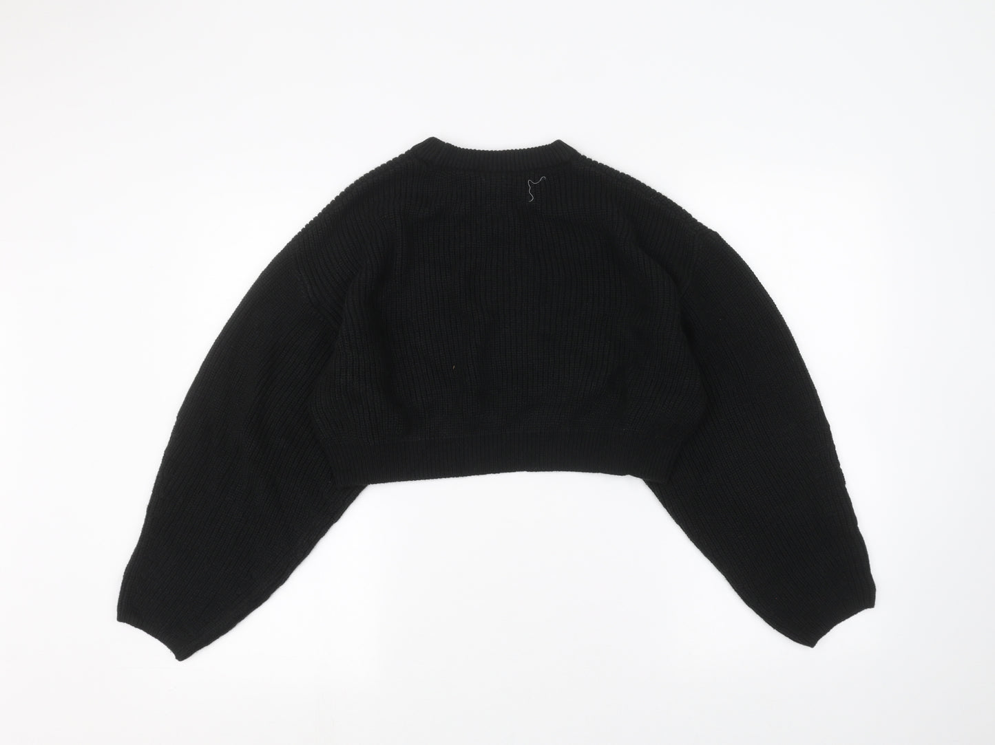 H&M Womens Black   Pullover Jumper Size S