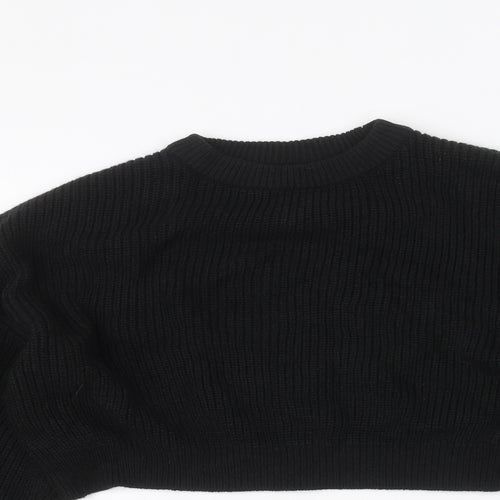 H&M Womens Black   Pullover Jumper Size S