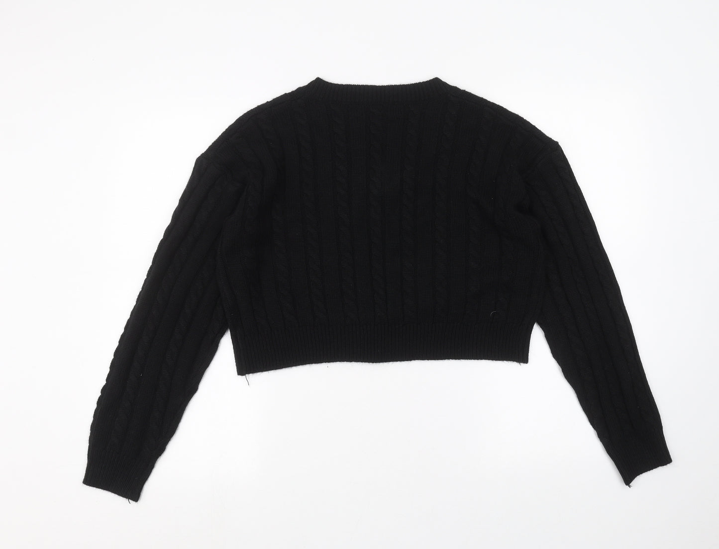 SheIn Womens Black   Pullover Jumper Size S