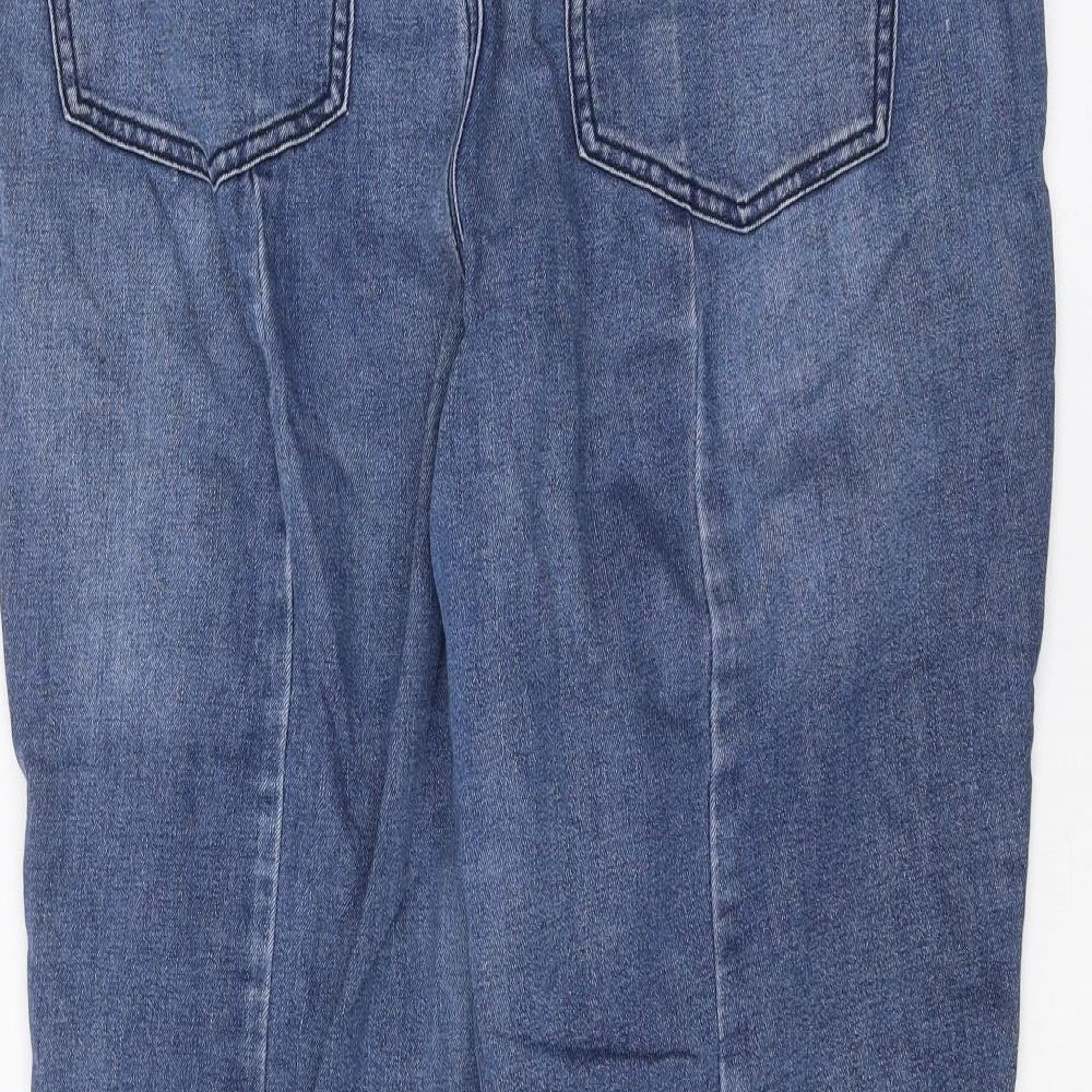 Earl Womens Blue  Denim Cropped Jeans Size 16 L26 in