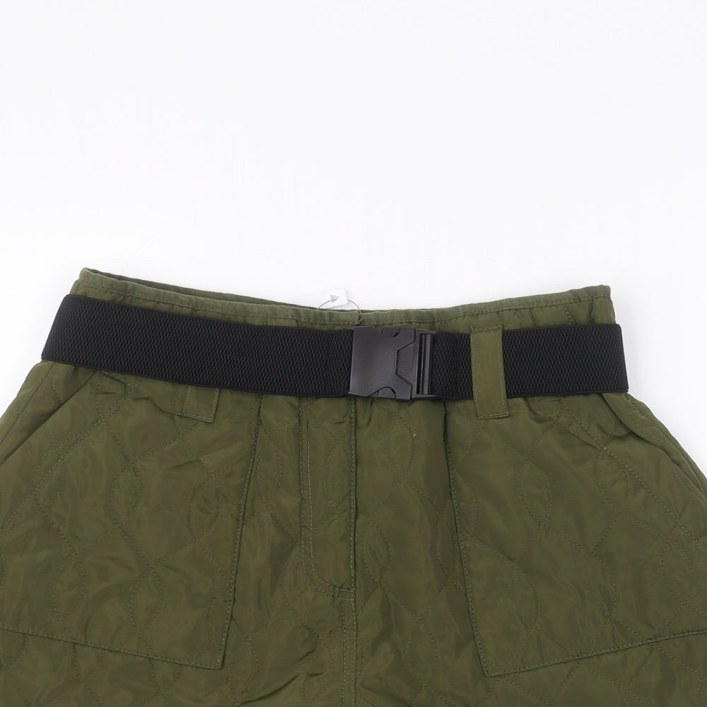 ASOS Womens Green   Sweat Shorts Size 12