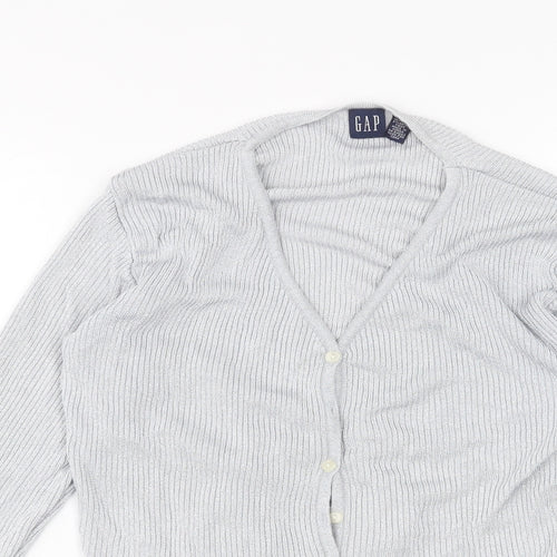 Gap Womens Silver   Cardigan Jumper Size L