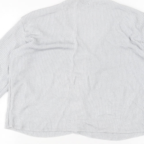 Gap Womens Silver   Cardigan Jumper Size L