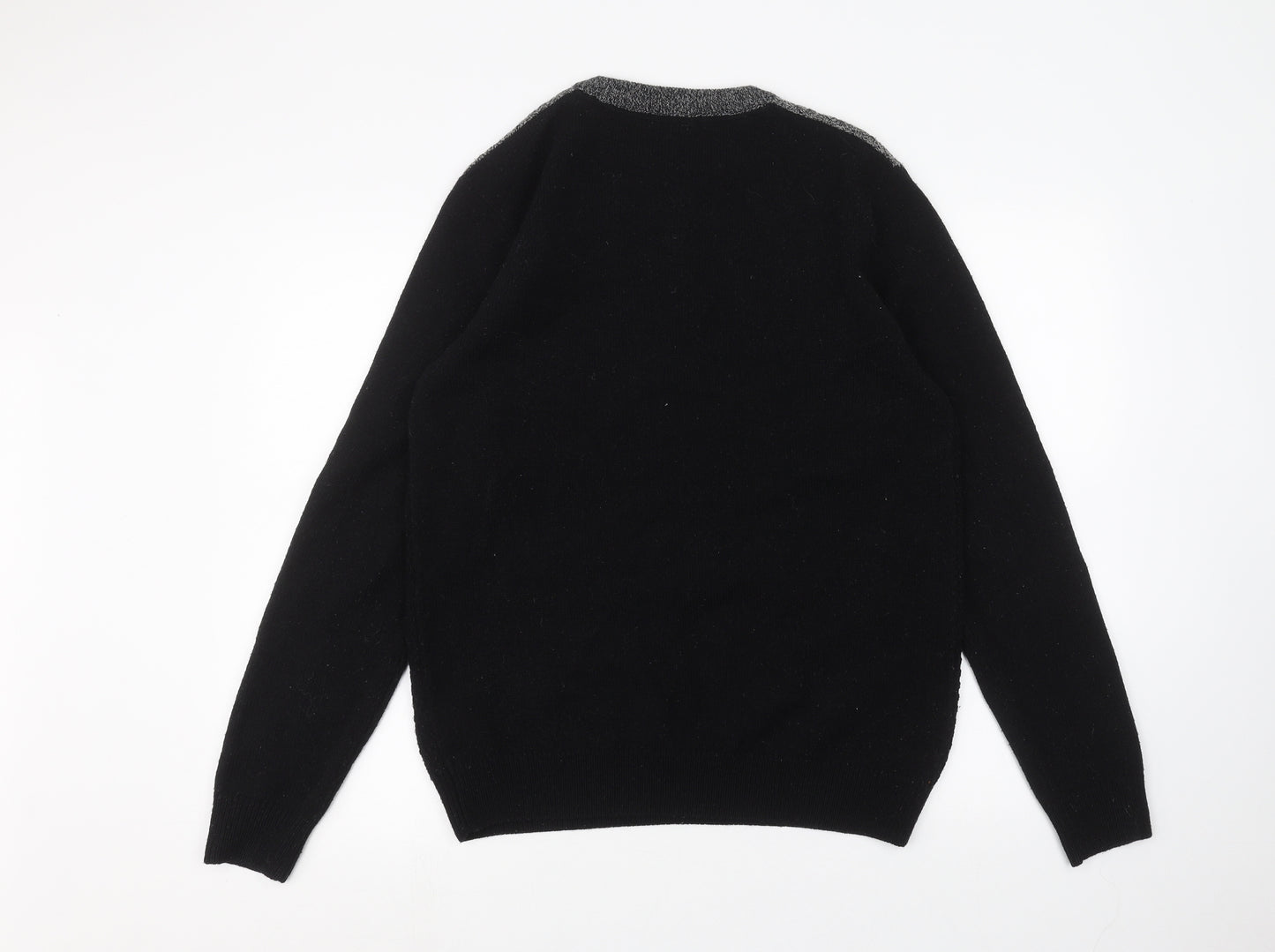 NEXT Mens Black   Pullover Jumper Size L