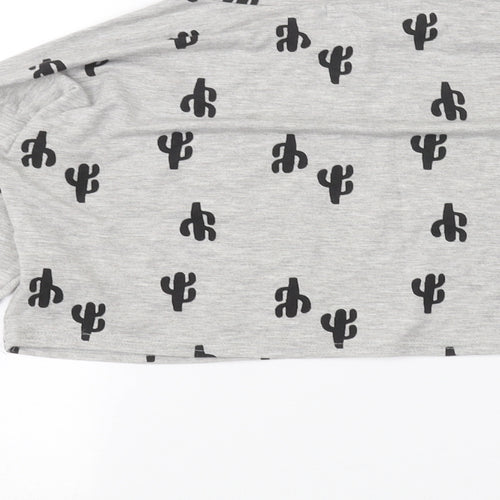Boohoo Womens Grey   Basic T-Shirt Size S