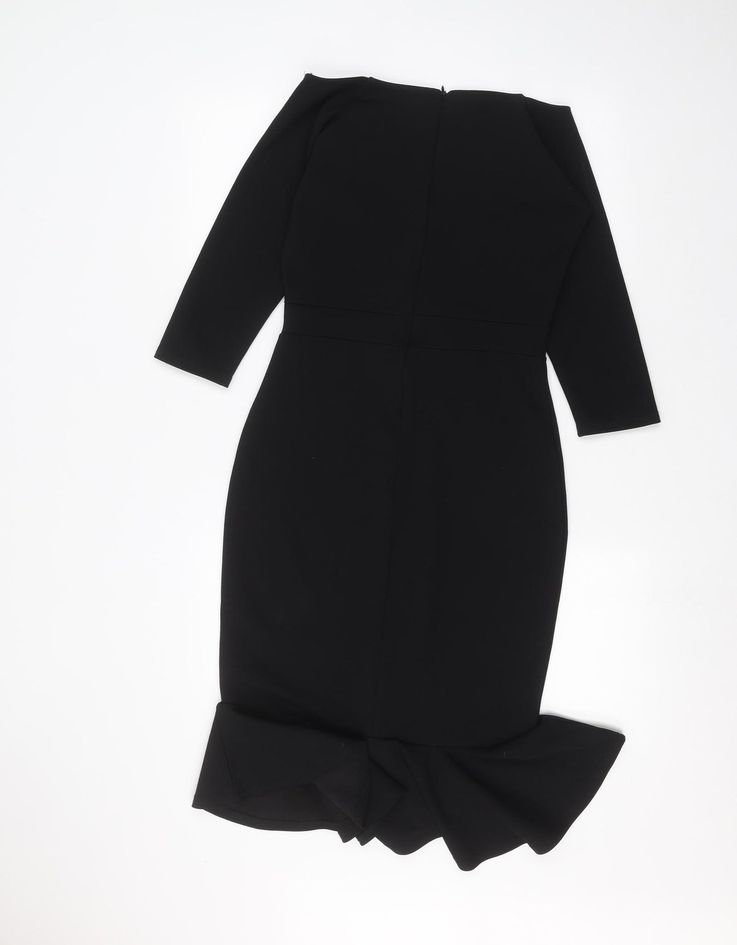 Pretty Kitty Fashion Womens Black   Pencil Dress  Size 10