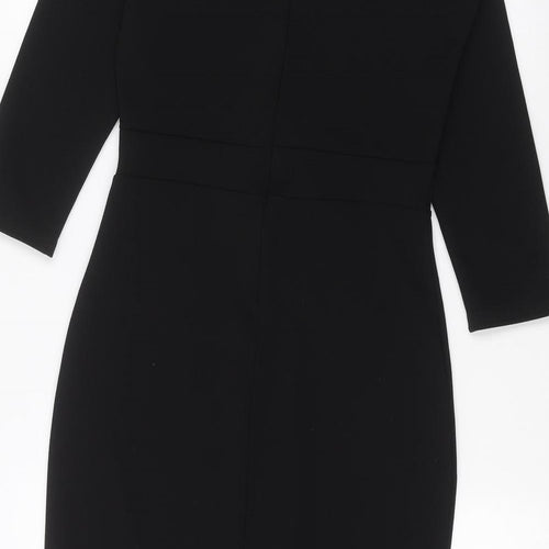 Pretty Kitty Fashion Womens Black   Pencil Dress  Size 10