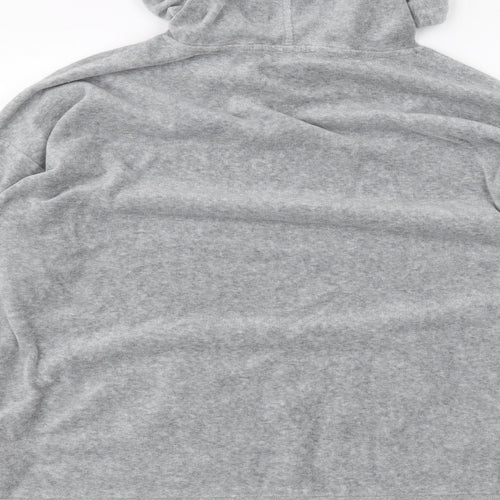Papaya Womens Grey   Pullover Hoodie Size L