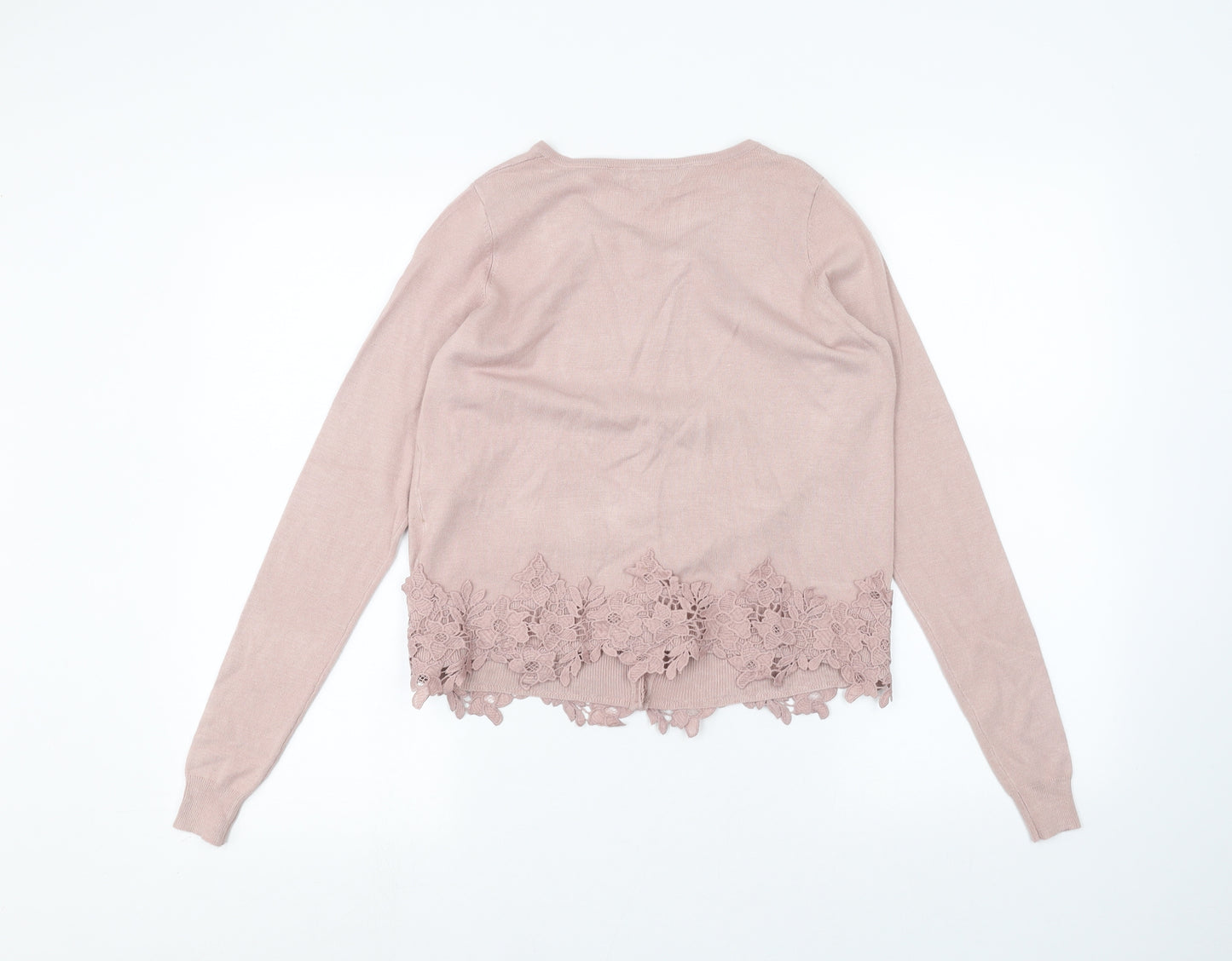 Lispy Womens Pink   Cardigan Jumper Size 10