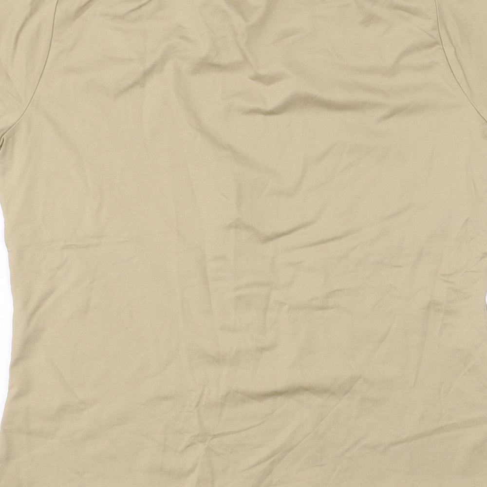 Hennes Womens Beige   Basic T-Shirt Size L