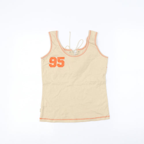 AZ collection Womens Beige   Basic Tank Size L