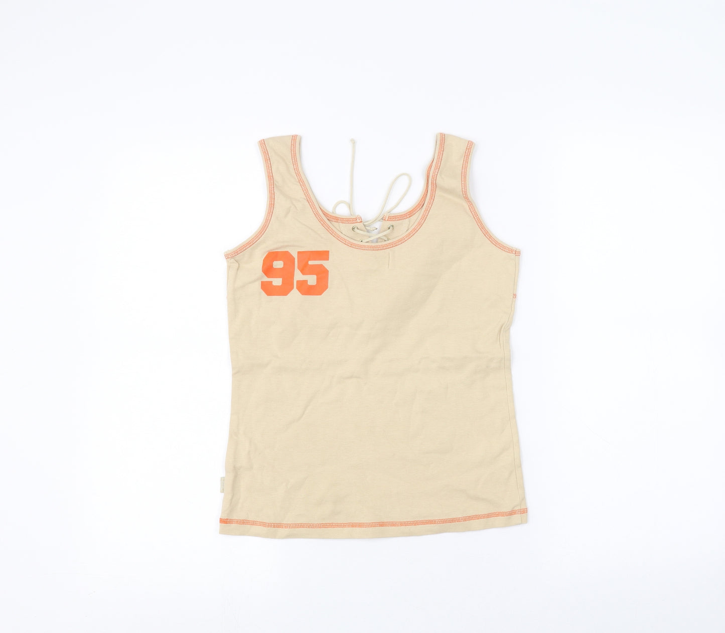 AZ collection Womens Beige   Basic Tank Size L