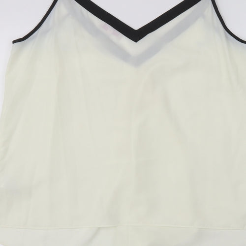 Per Una Womens White   Basic Blouse Size 16