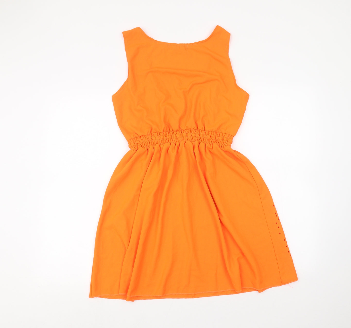 Ruiyige Womens Orange   A-Line  Size L