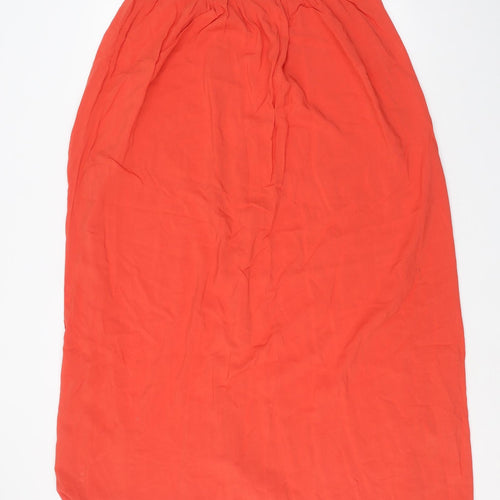 New Look Womens Orange   A-Line Skirt Size 16