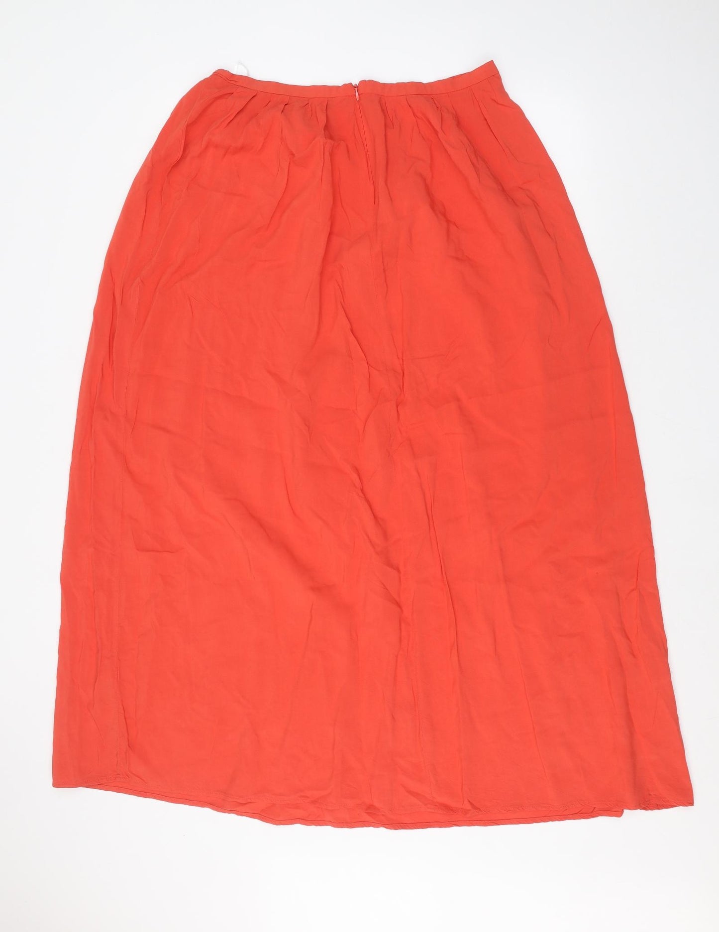 New Look Womens Orange   A-Line Skirt Size 16