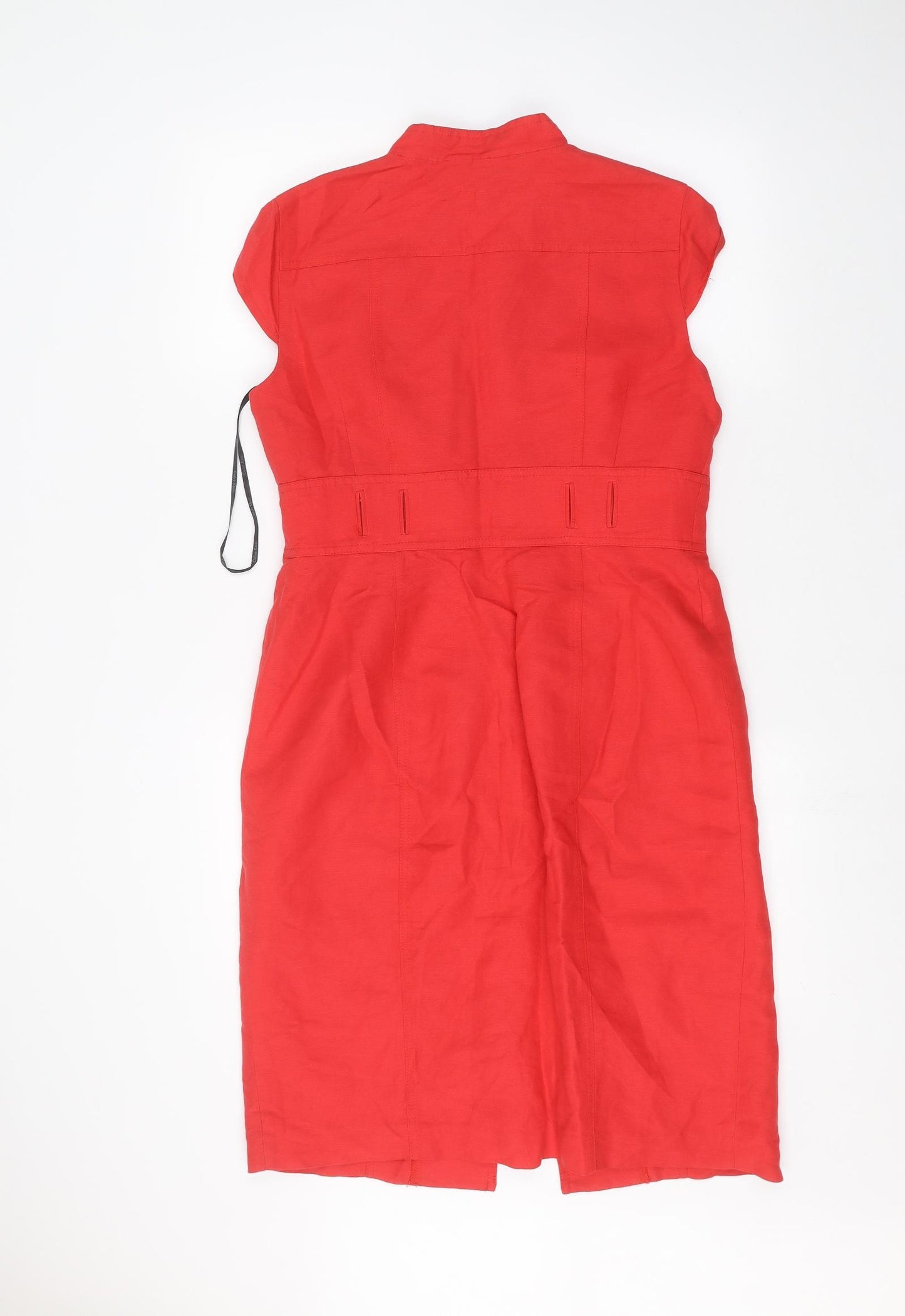 Calvin Klein Womens Red   Pencil Dress  Size 10