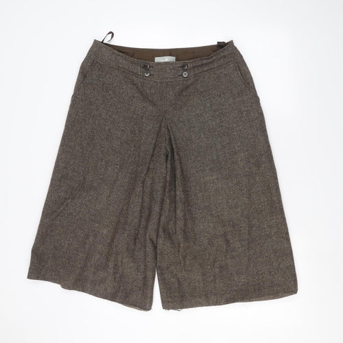Wallis Womens Brown   Bermuda Shorts Size 14