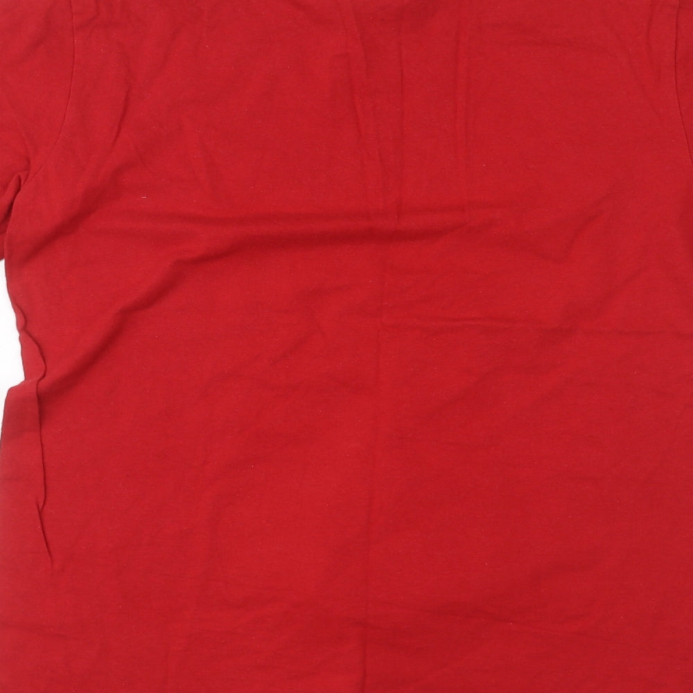 Nike Mens Red    T-Shirt Size M