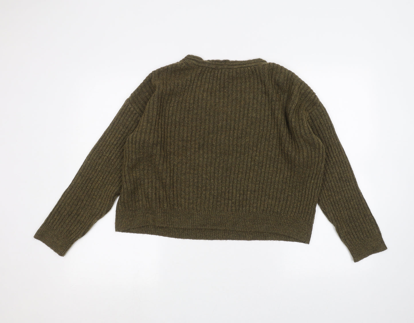 New Look Womens Green   Pullover Jumper Size S