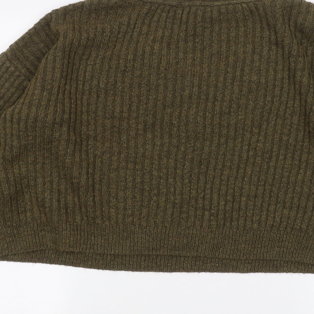 New Look Womens Green   Pullover Jumper Size S