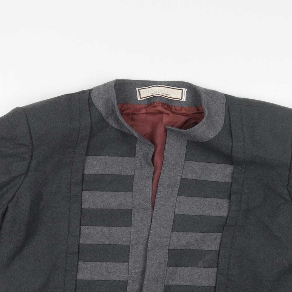 Mansfield Womens Grey   Jacket Blazer Size 14