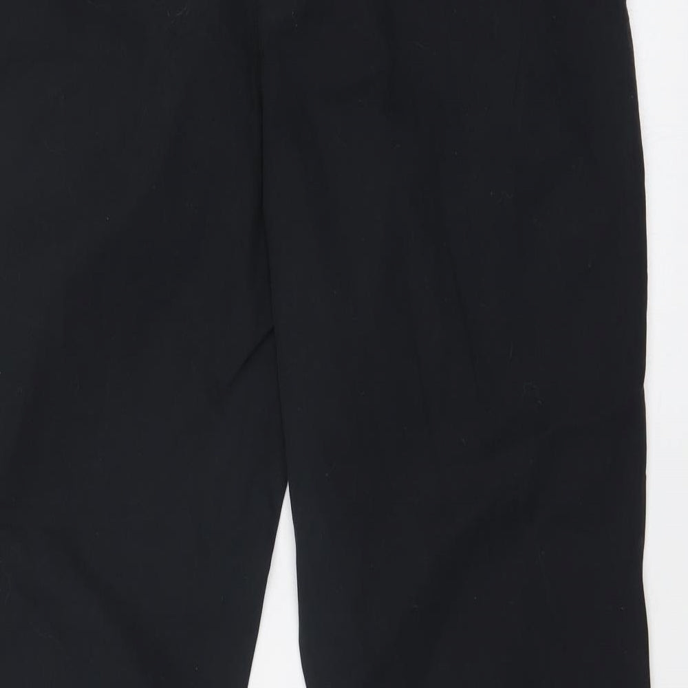 NEXT Womens Black   Chino Trousers Size 14 L26 in