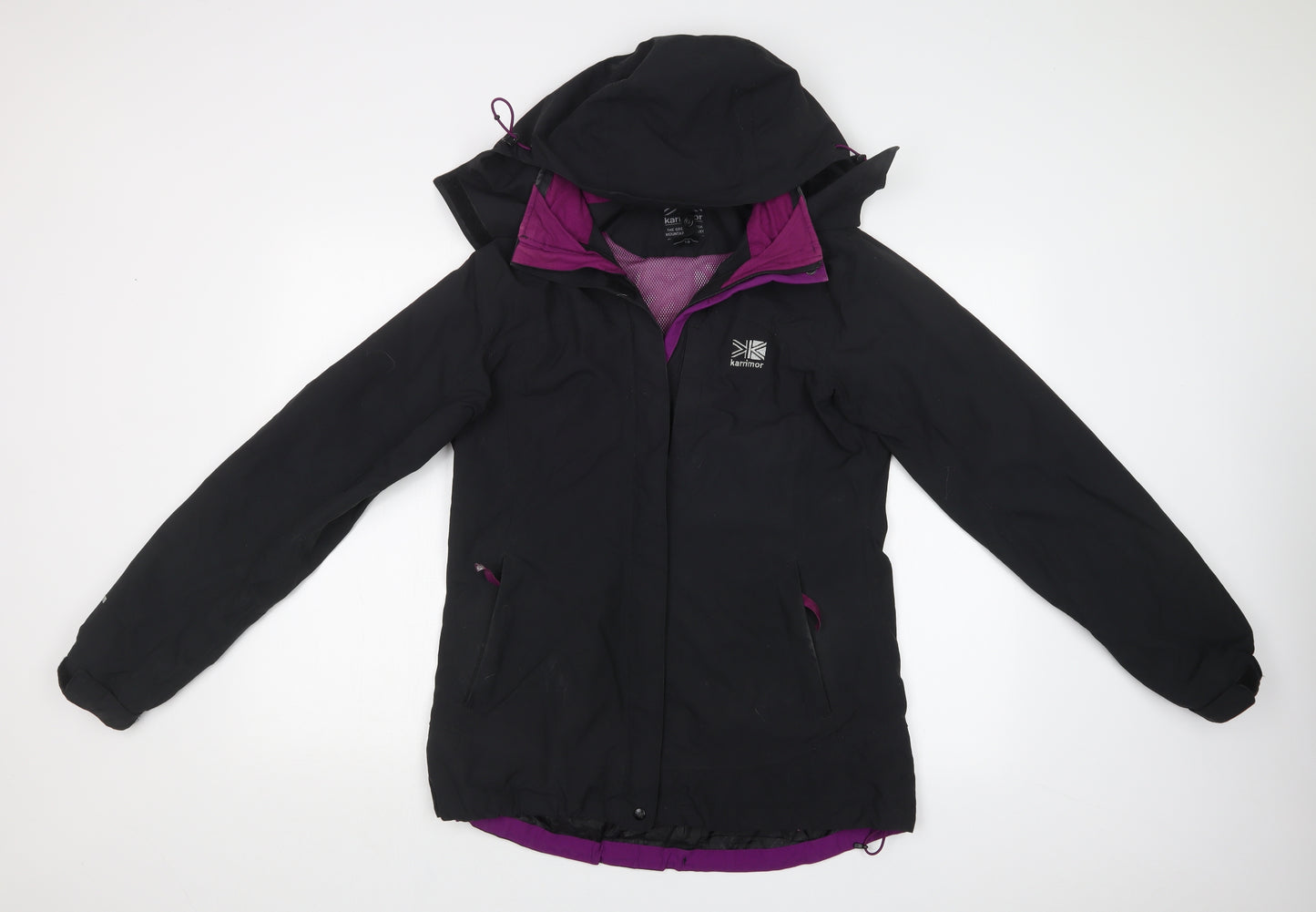Karrimor Womens Black   Overcoat Coat Size 10