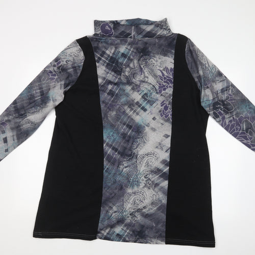 Preworn Womens Multicoloured Paisley  Basic T-Shirt