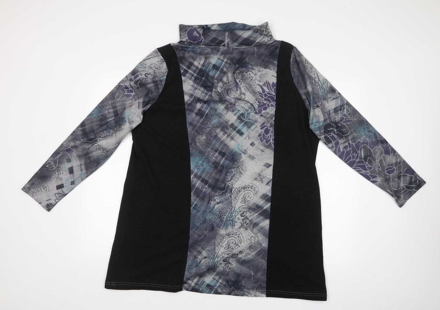 Preworn Womens Multicoloured Paisley  Basic T-Shirt