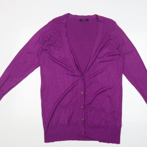 George Womens Purple   Cardigan Jumper Size 22