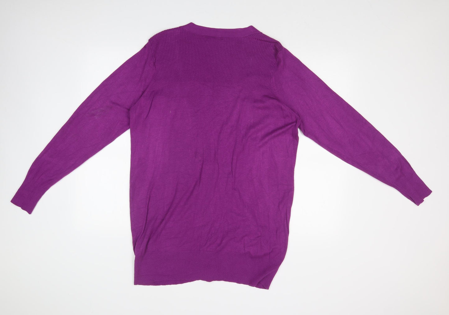 George Womens Purple   Cardigan Jumper Size 22