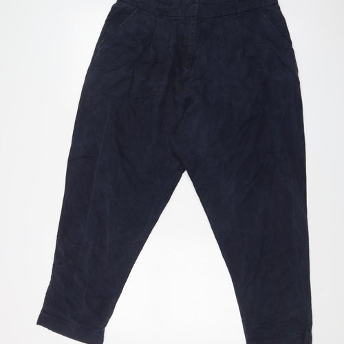 ASOS Womens Blue   Trousers  Size 14 L24 in
