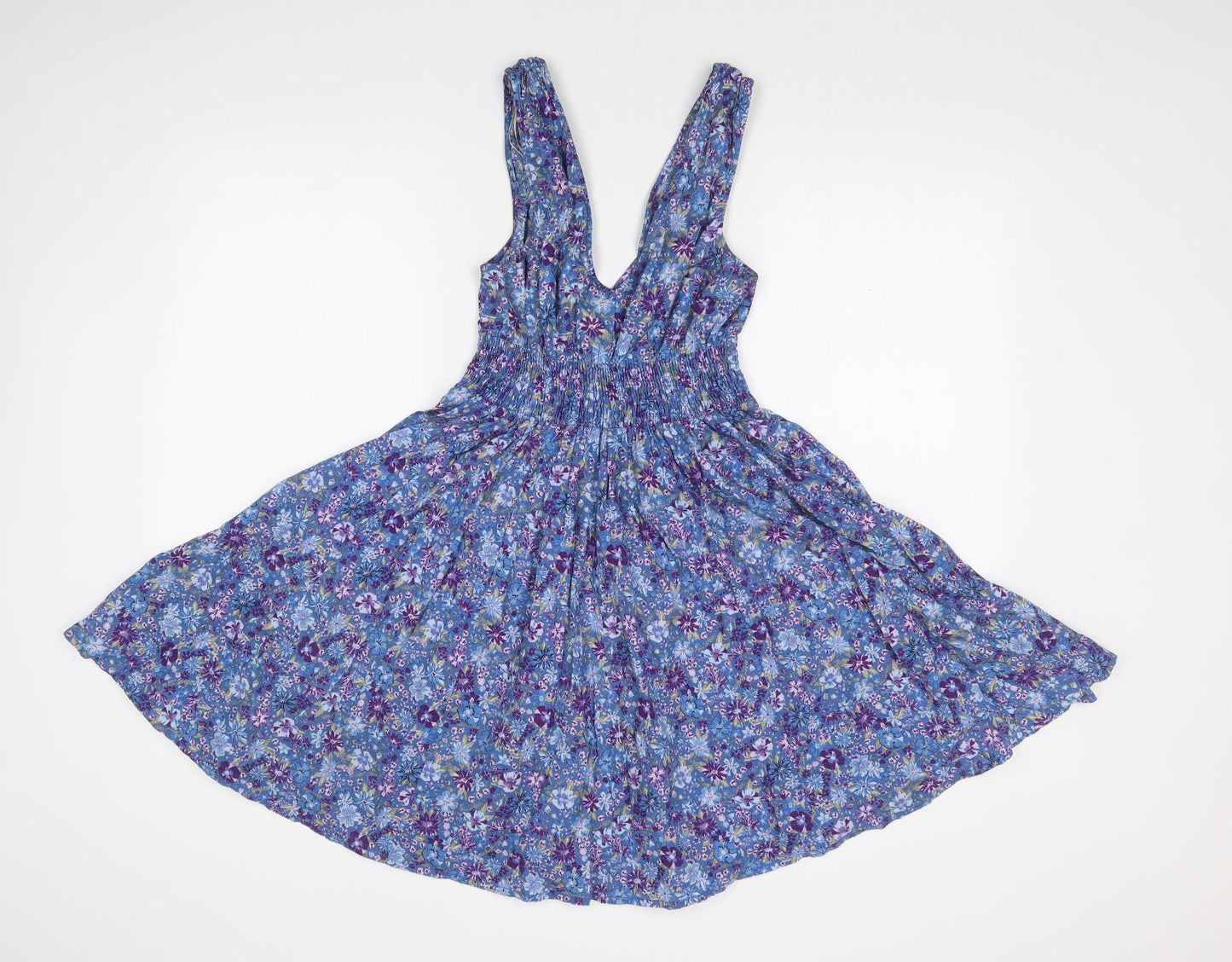 H&M Womens Multicoloured Floral  Fit & Flare  Size 10