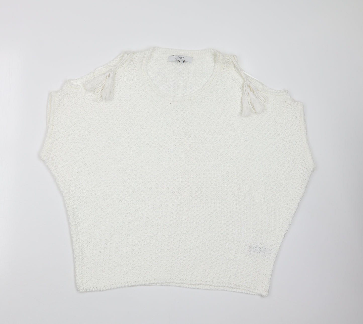 NEXT Womens White   Basic T-Shirt Size S