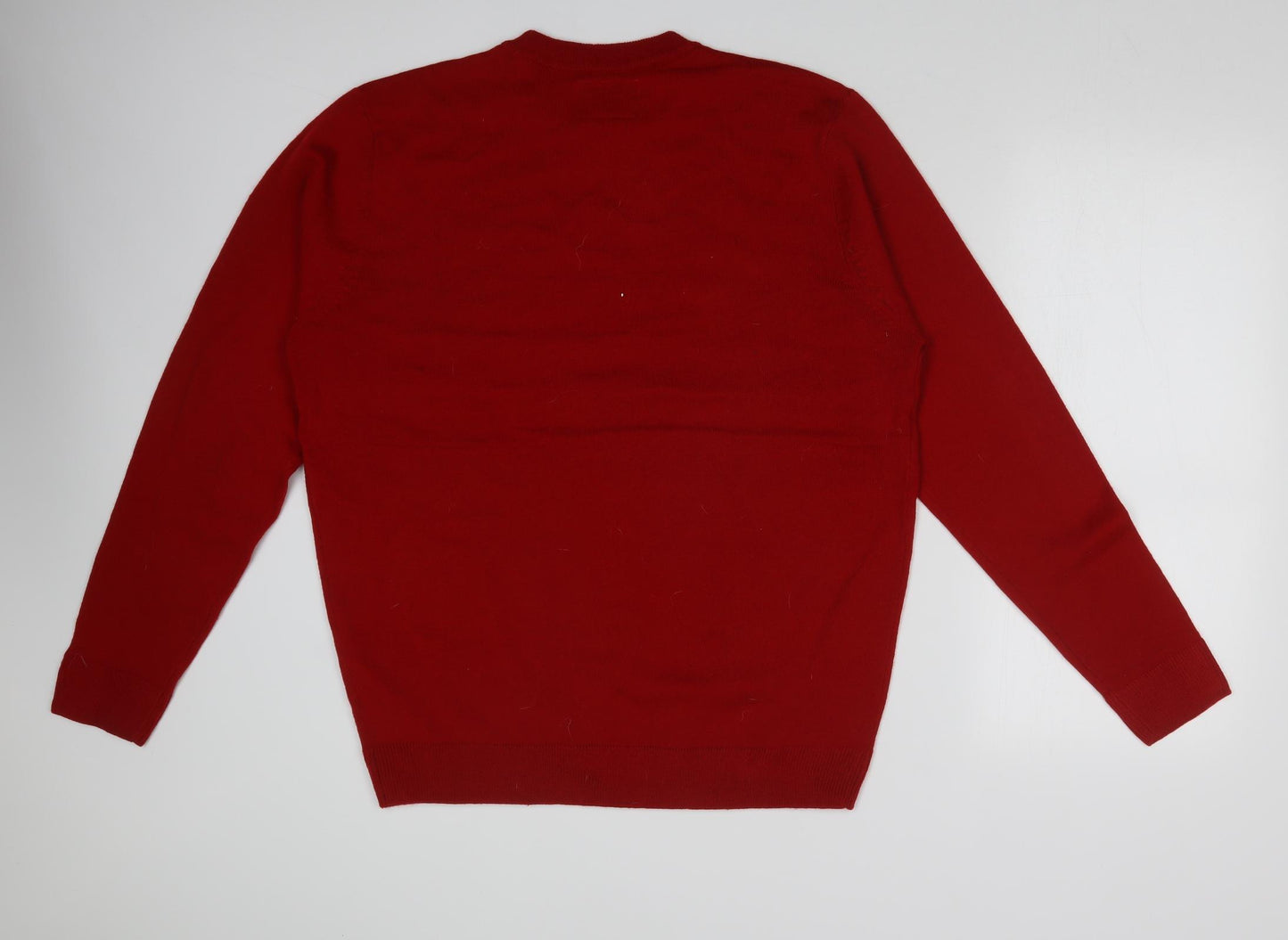 Preworn Mens Red   Pullover Sweatshirt Size XL  - CHRISTMAS