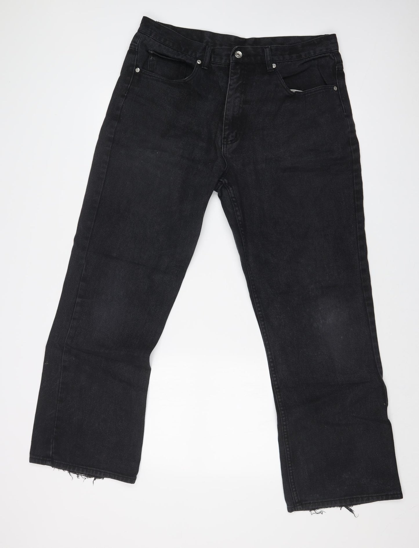 NICO Mens Black   Bootcut Jeans Size 38 L28 in