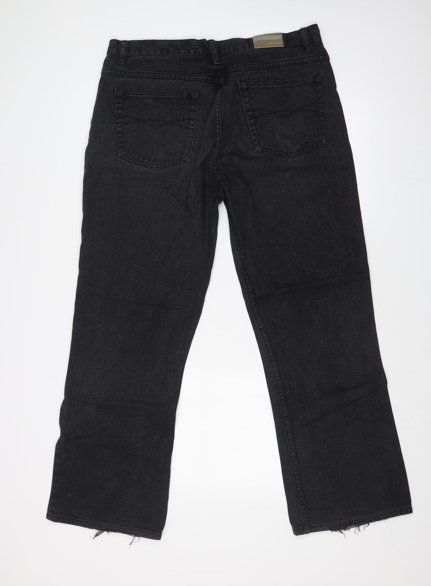 NICO Mens Black   Bootcut Jeans Size 38 L28 in