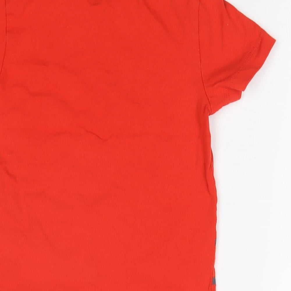 Nutmeg Boys Red   Basic T-Shirt Size 3-4 Years