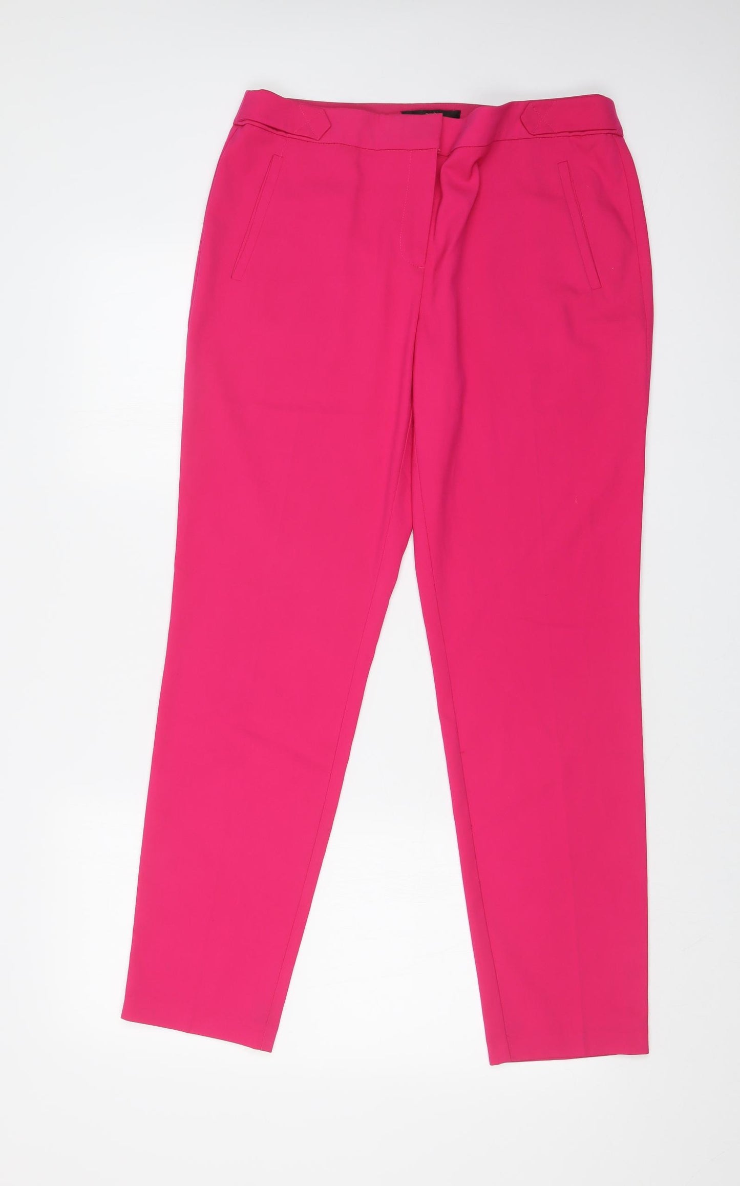 NEXT Womens Pink   Dress Pants Trousers Size 12 L28 in