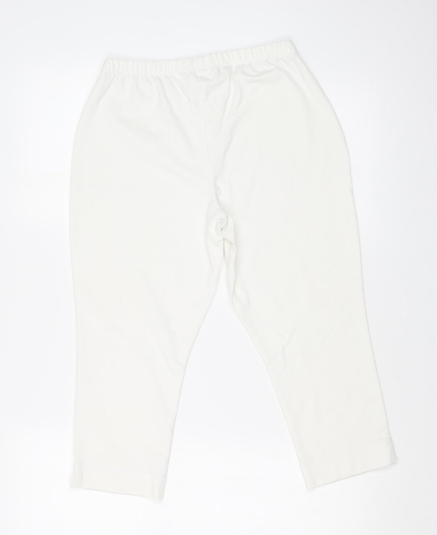 Women with Control Womens White   Cropped Leggings