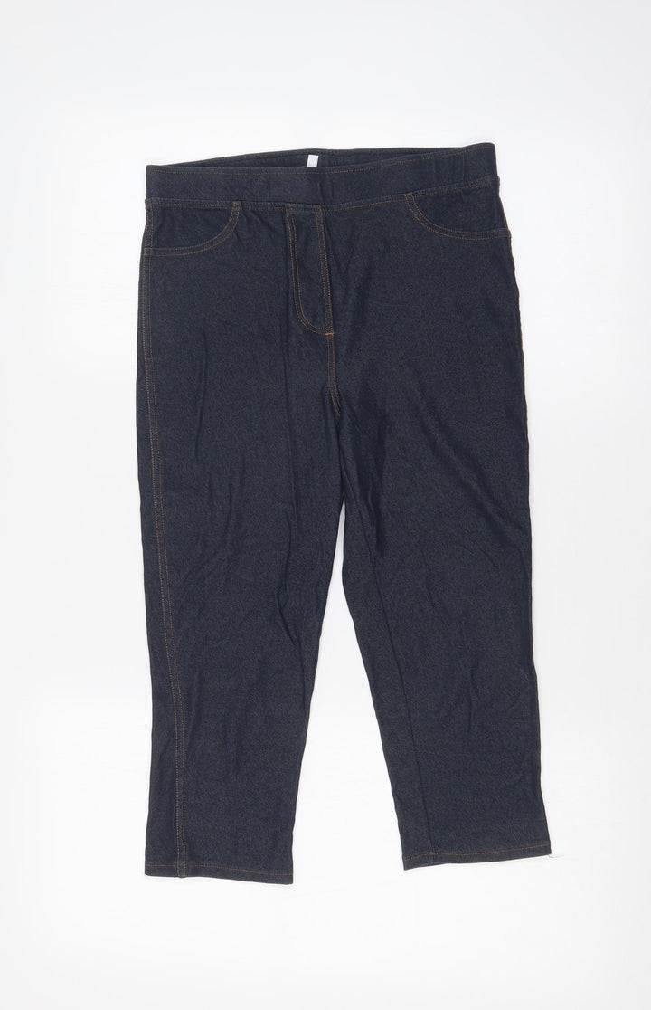 Papaya Womens Blue Jegging Leggings Size 10