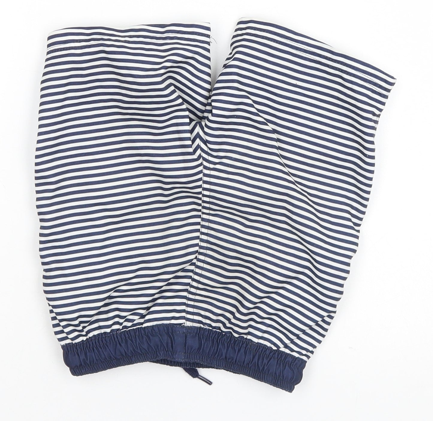 NEXT Boys White Striped  Sweat Shorts Size 3-4 Years