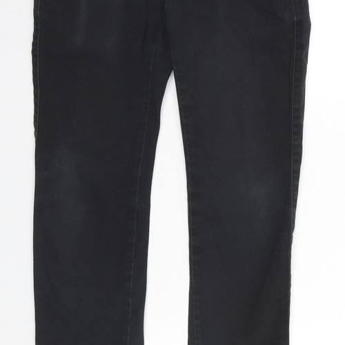 Denim & Co. Womens Black   Straight Jeans Size S L28 in