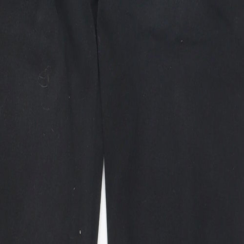 Denim & Co. Womens Black   Straight Jeans Size S L28 in