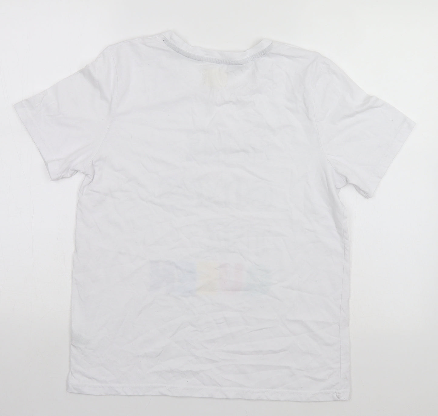 DREAM Womens White   Basic T-Shirt Size 12  - Here comes the Queen