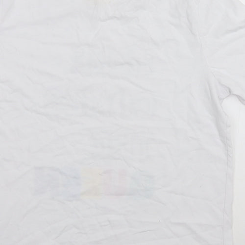 DREAM Womens White   Basic T-Shirt Size 12  - Here comes the Queen