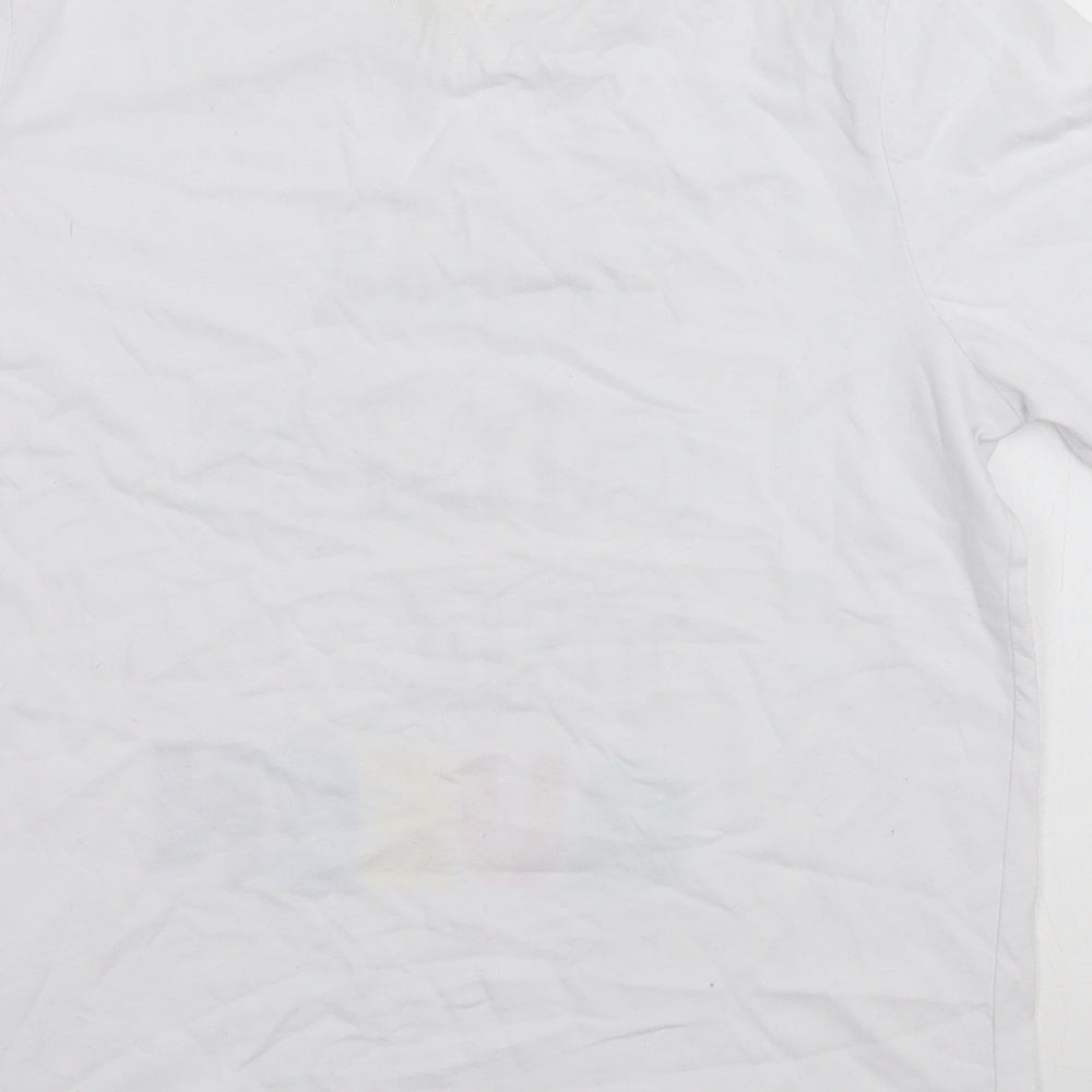 DREAM Womens White   Basic T-Shirt Size 12  - Here comes the Queen
