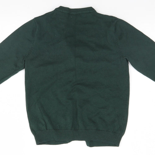 George Girls Green   Cardigan Jumper Size 7-8 Years